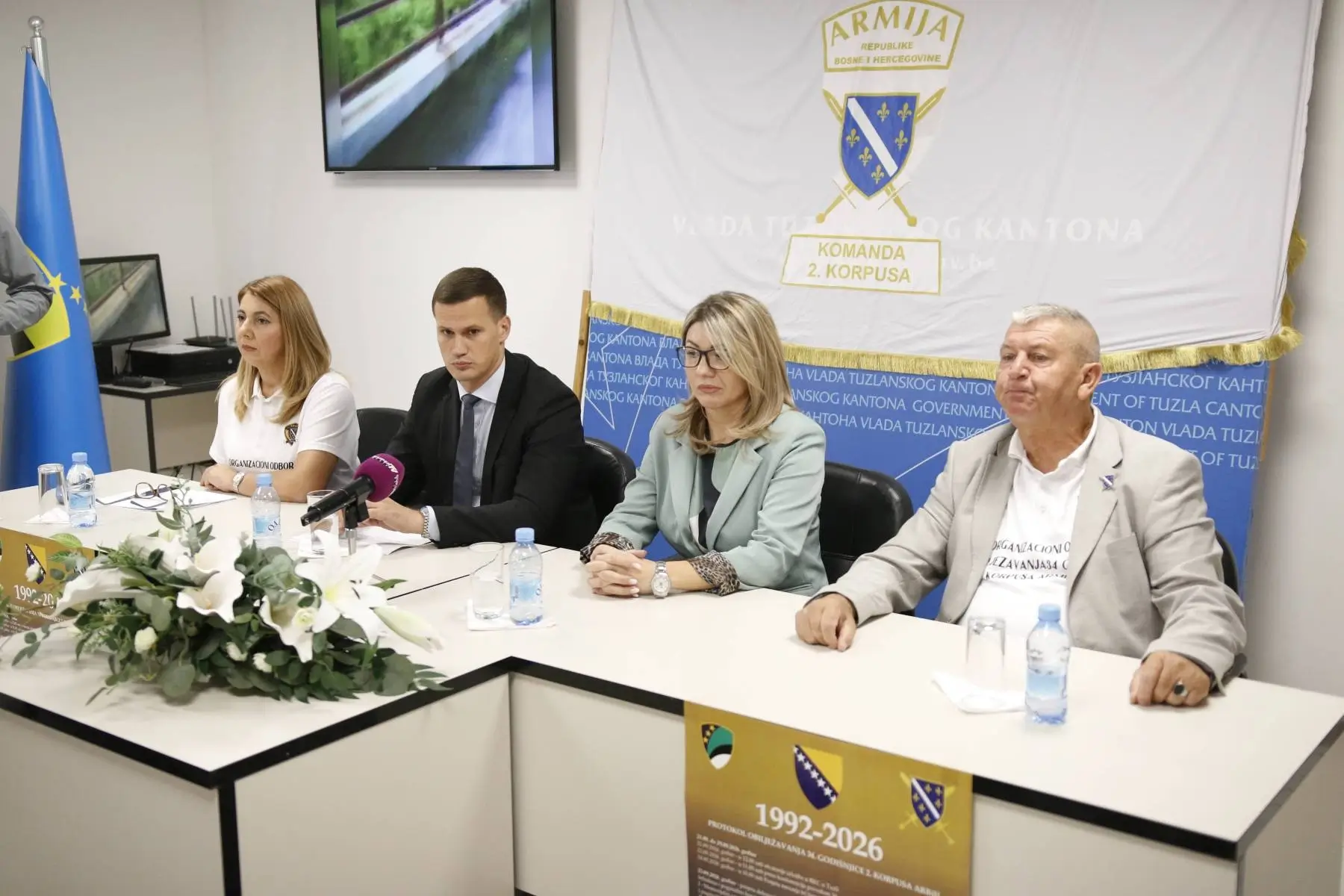Počelo obilježavanje 34. godišnjice formiranja 2. korpusa Armije RBiH Počelo obilježavanje 34. godišnjice formiranja 2. korpusa Armije RBiH