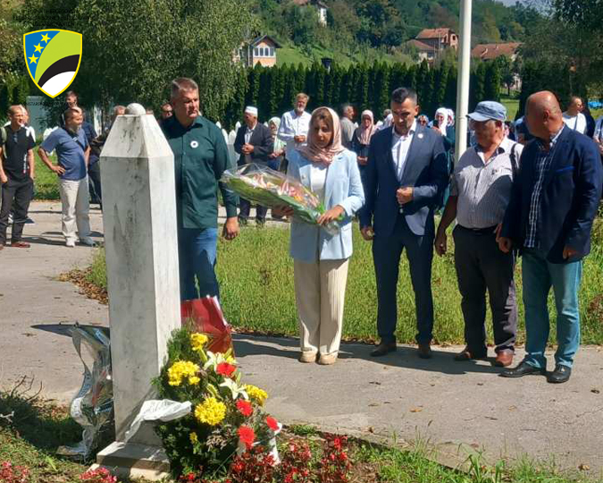 Tradicionalna posjeta mezarjima Memići, Veljaci i Memorijalnom centru Potočari