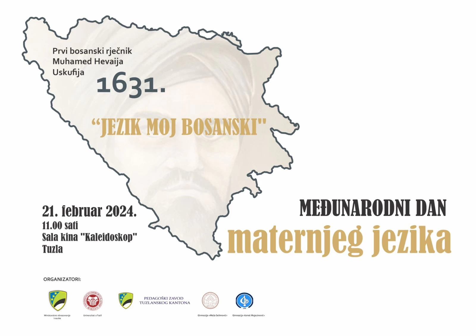 Najava događaja: „Jezik moj bosanski“- naziv je manifestacije povodom Dana maternjeg jezika
