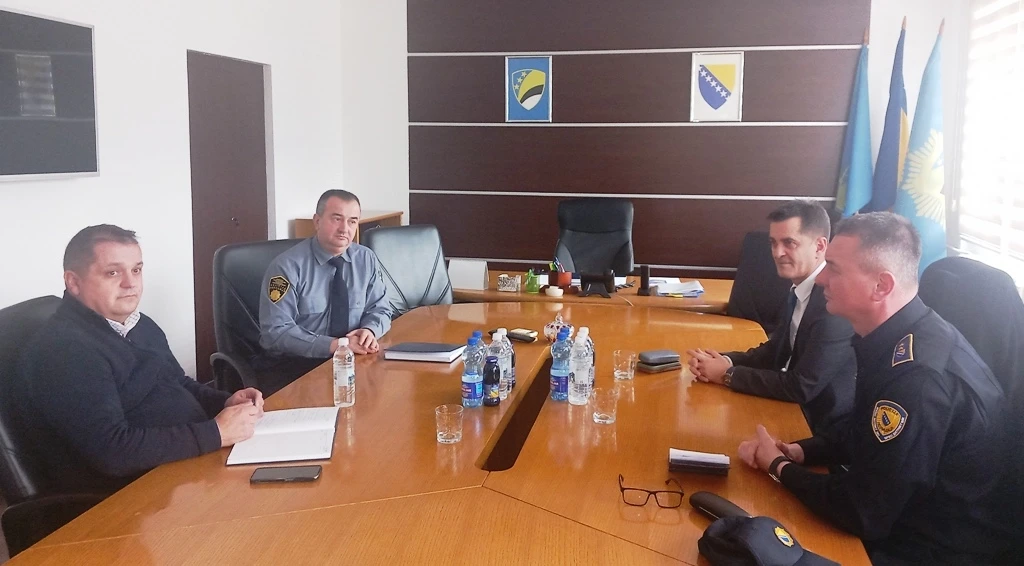 Uprava policije MUP TK-a - posjeta šefa Policije Brčko distrikta